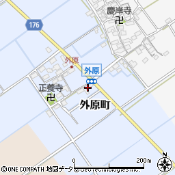 滋賀県東近江市外原町49周辺の地図