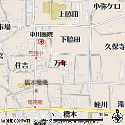 京都府亀岡市馬路町万年35周辺の地図