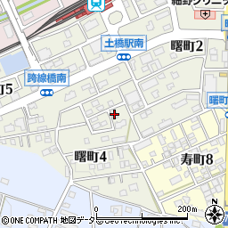 愛知県豊田市曙町3丁目60周辺の地図