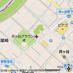 愛知県刈谷市井ケ谷町稲葉崎29周辺の地図