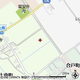 滋賀県東近江市上南町周辺の地図