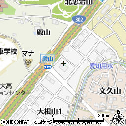 ダイドービバレッジサービス株式会社　名古屋東営業所周辺の地図