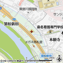 東京書店桑名店周辺の地図