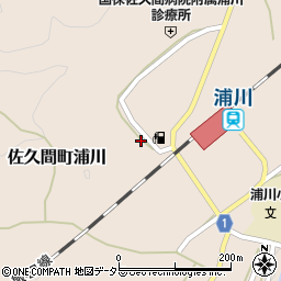 静岡県浜松市天竜区佐久間町浦川2838-3周辺の地図