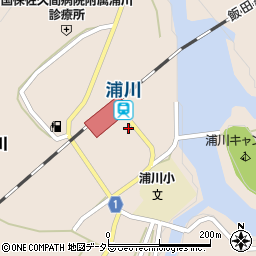 静岡県浜松市天竜区佐久間町浦川2820-46周辺の地図