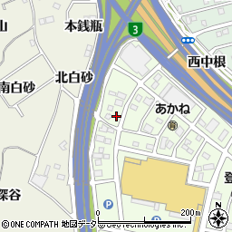 愛知県名古屋市緑区定納山1丁目1606周辺の地図