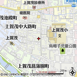 京都府京都市北区上賀茂南大路町44-3周辺の地図