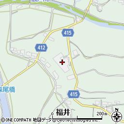 岡山県津山市福井1974周辺の地図