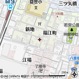 三重県桑名市新地173周辺の地図