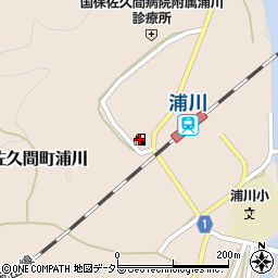 コスモ浦川ＳＳ周辺の地図
