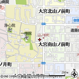 京都府京都市北区大宮西山ノ前町41周辺の地図