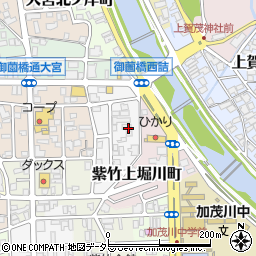 京都府京都市北区大宮上ノ岸町62-13周辺の地図