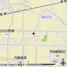 岡山県津山市院庄615周辺の地図
