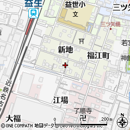 三重県桑名市新地161周辺の地図