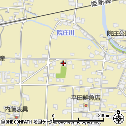 岡山県津山市院庄625周辺の地図