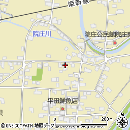 岡山県津山市院庄636周辺の地図