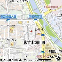 京都府京都市北区大宮上ノ岸町62-11周辺の地図