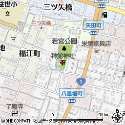 神館神社周辺の地図