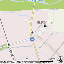 滋賀県東近江市大塚町1237-1周辺の地図