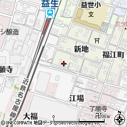 三重県桑名市新地199周辺の地図