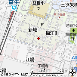 三重県桑名市新地168周辺の地図
