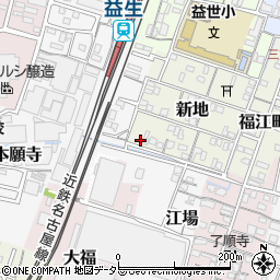 三重県桑名市新地204周辺の地図