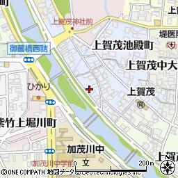 ヴュー賀茂川周辺の地図