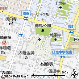 三重県桑名市東鍋屋町周辺の地図