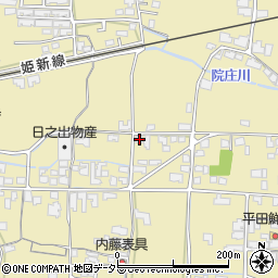 岡山県津山市院庄614周辺の地図