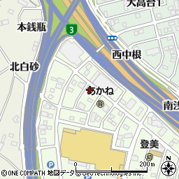 愛知県名古屋市緑区定納山1丁目1401周辺の地図