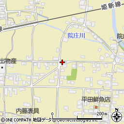 岡山県津山市院庄623周辺の地図