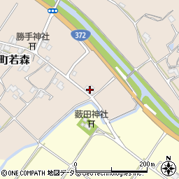 京都府南丹市園部町若森高橋5-1周辺の地図