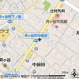 愛知県刈谷市井ケ谷町中前田1周辺の地図
