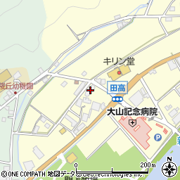 兵庫県西脇市黒田庄町田高326周辺の地図
