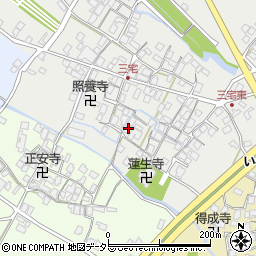 滋賀県守山市三宅町1019周辺の地図
