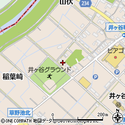 愛知県刈谷市井ケ谷町稲葉崎32周辺の地図