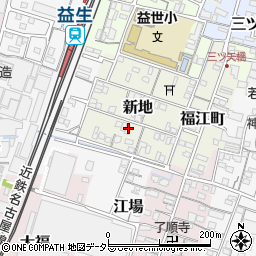 三重県桑名市新地155周辺の地図