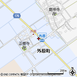 滋賀県東近江市外原町226周辺の地図