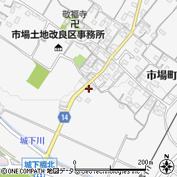 三重県四日市市市場町1285周辺の地図