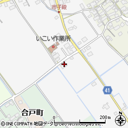 滋賀県農業共済組合　家畜診療所東部周辺の地図