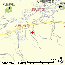 愛知県豊田市大見町周辺の地図