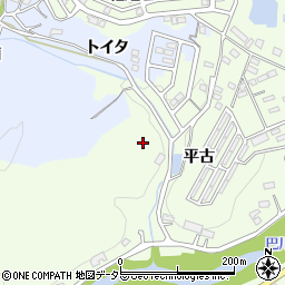 愛知県豊田市岩倉町平古48周辺の地図