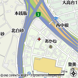 愛知県名古屋市緑区定納山1丁目1512周辺の地図