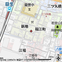 三重県桑名市新地104周辺の地図
