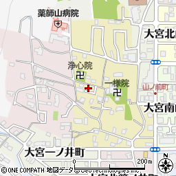 京都府京都市北区大宮薬師山東町20周辺の地図