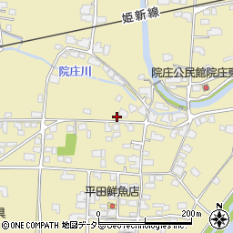 岡山県津山市院庄704周辺の地図