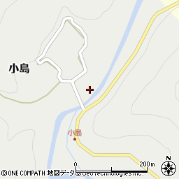 静岡県静岡市葵区小島周辺の地図