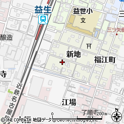 三重県桑名市新地151周辺の地図