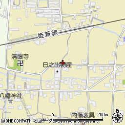 岡山県津山市院庄744周辺の地図