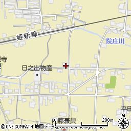 岡山県津山市院庄735周辺の地図